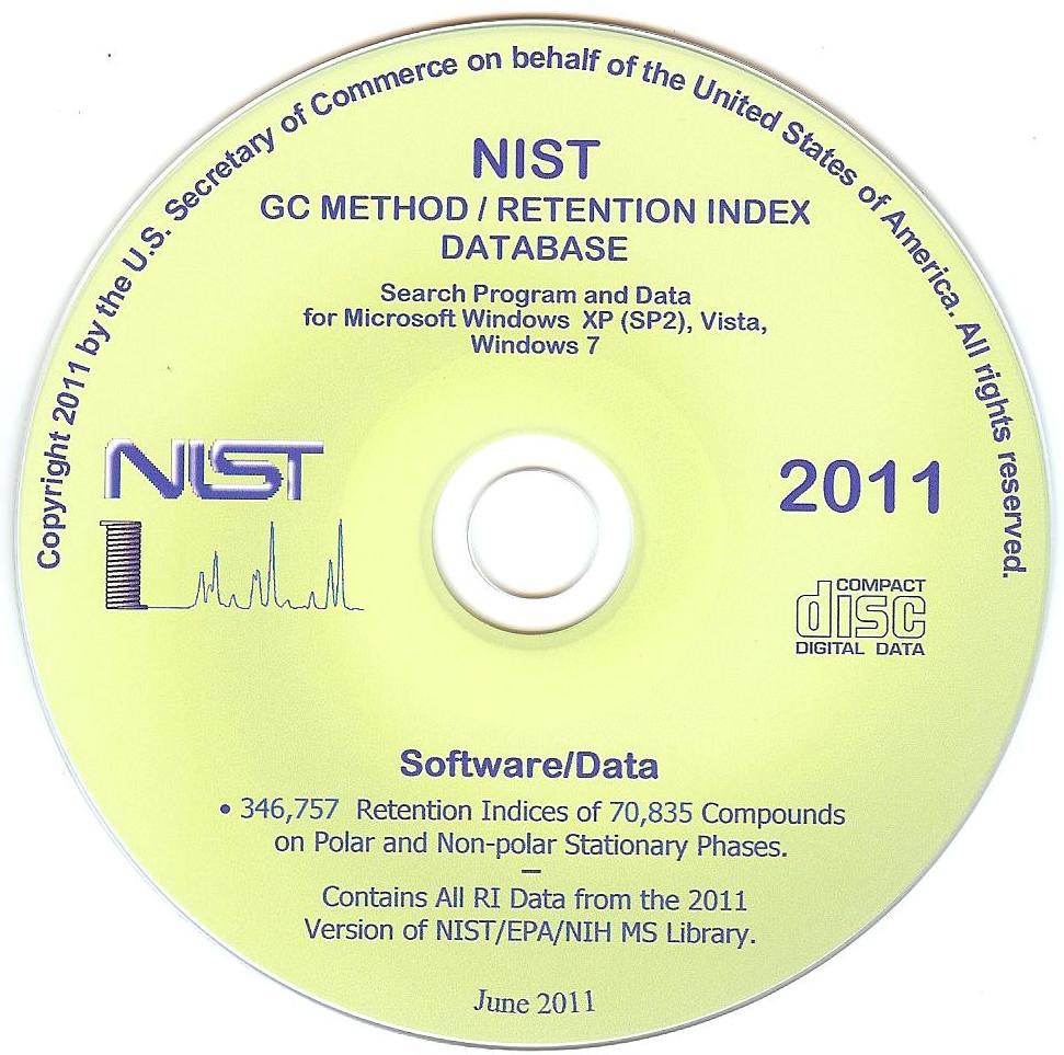 NIST11 GC Methods & RI Database