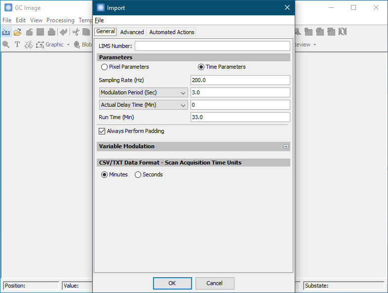 Import Dialog