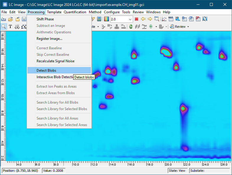 Detect Blobs